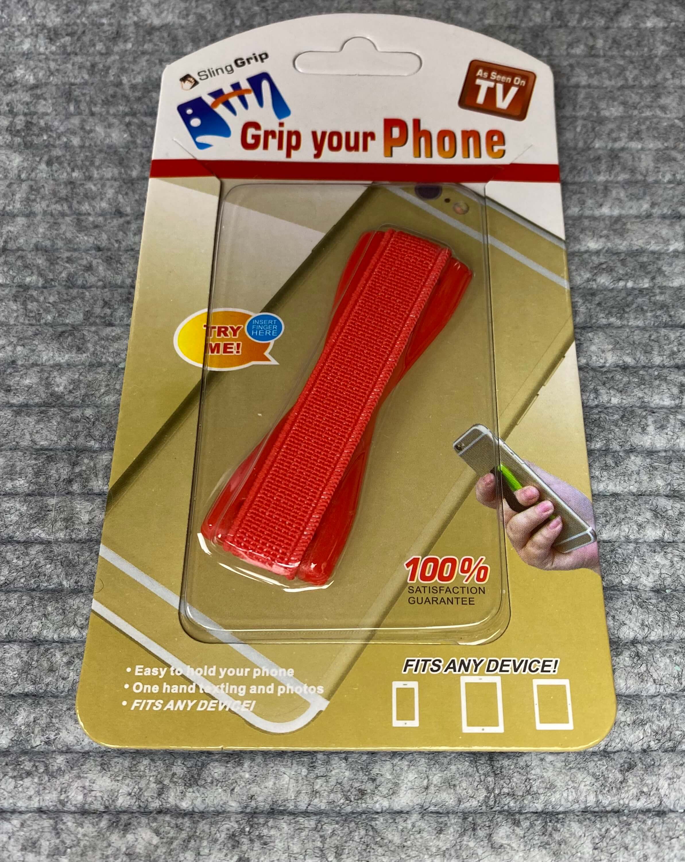 Sling Grip Smartphone Fingerhalterung