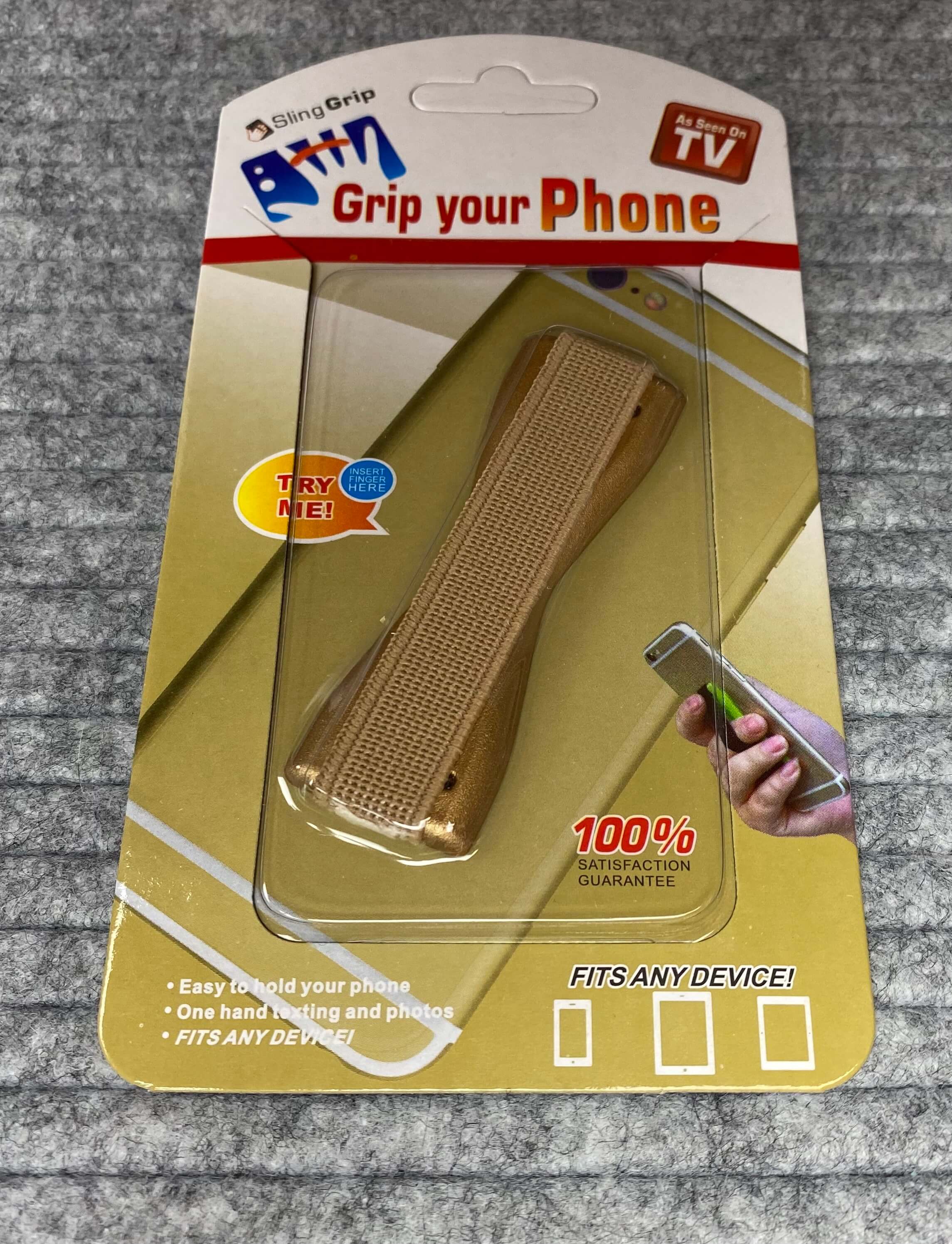 Sling Grip Smartphone Fingerhalterung