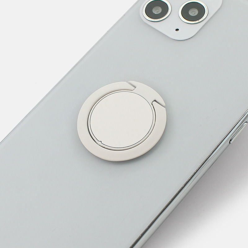 55016_08_weiss Smartphone Ringhalter - 360° drehbar - trendy