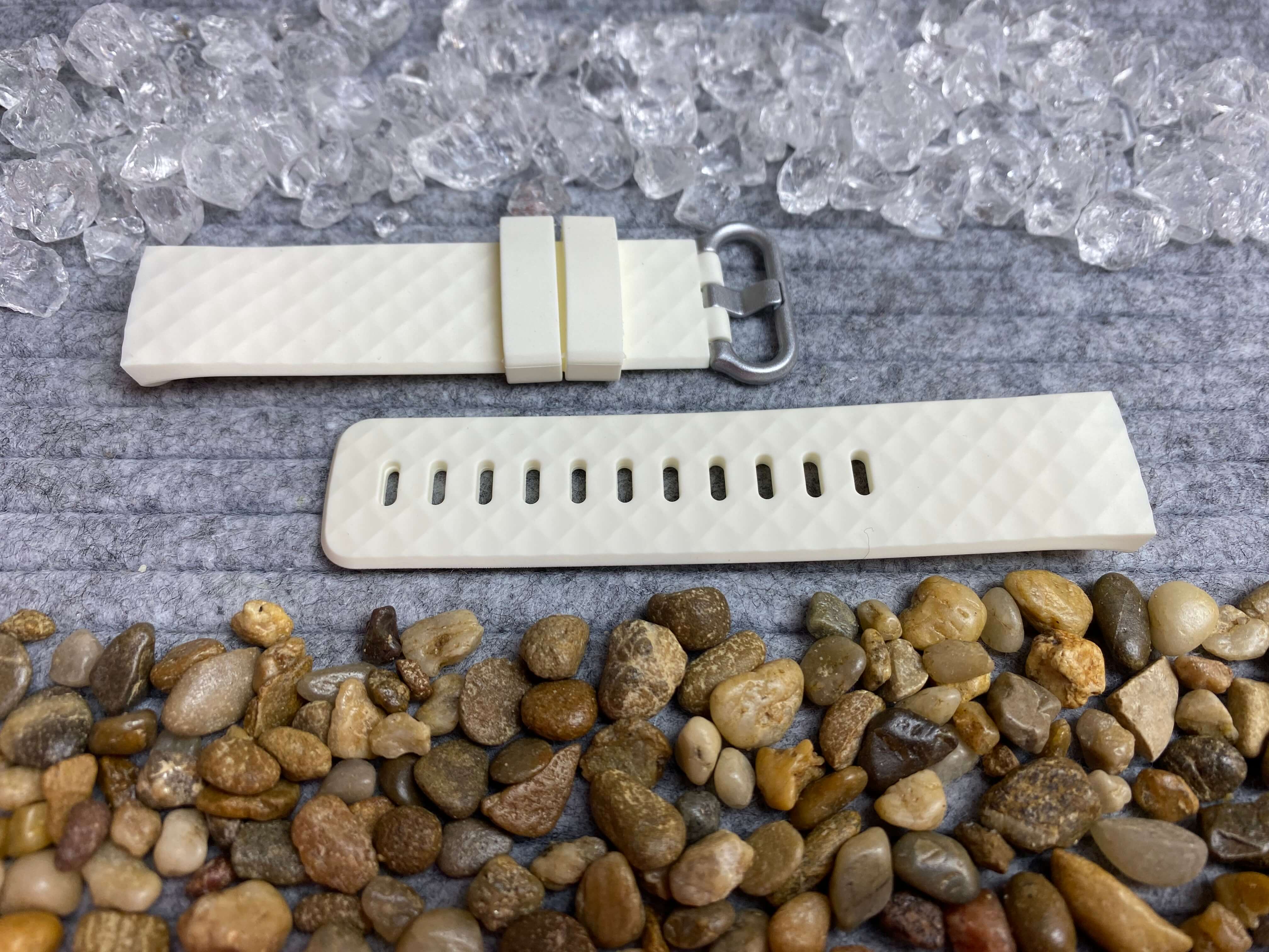 Silikonband Wabenoptik für Fitbit Charge 3 / 4